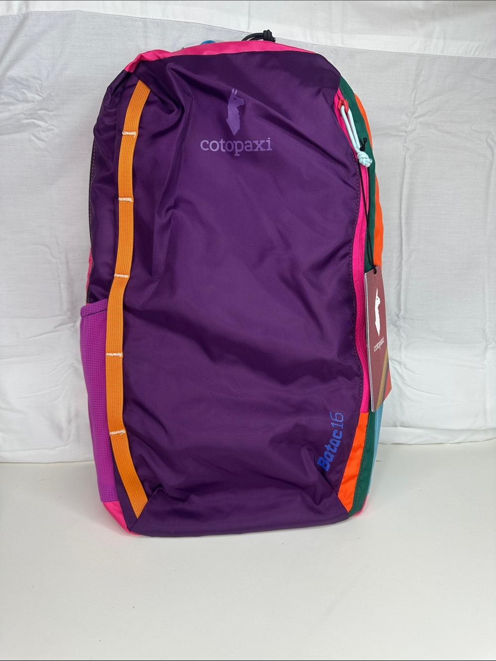 Cotopaxi Batac Del Día 16L Backpack One-of-a-Kind Multicolor Lightweight Daypack
